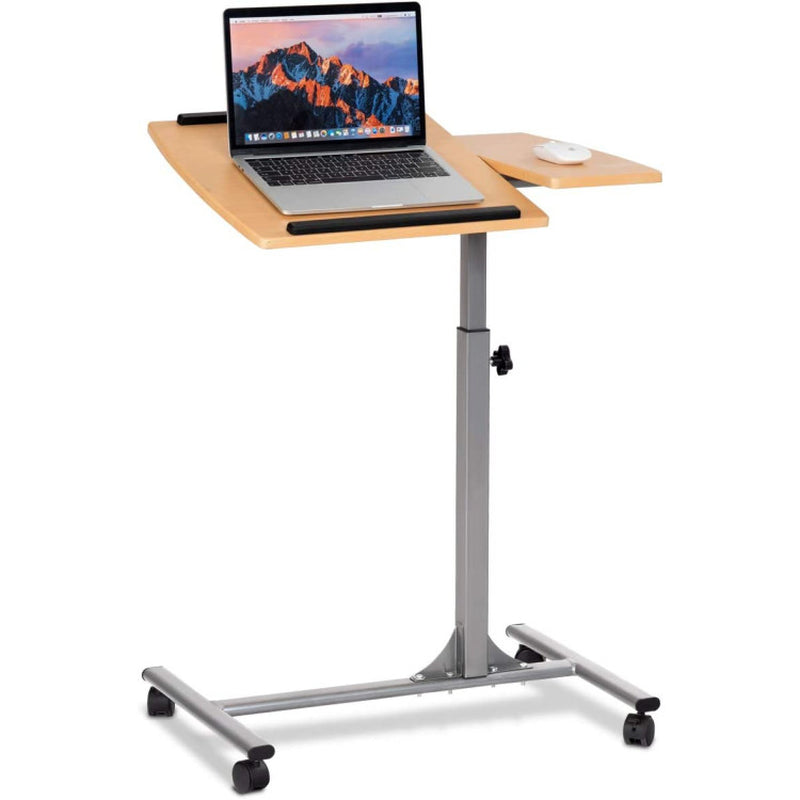 Adjustable Laptop Desk with Stand Holder and Wheels