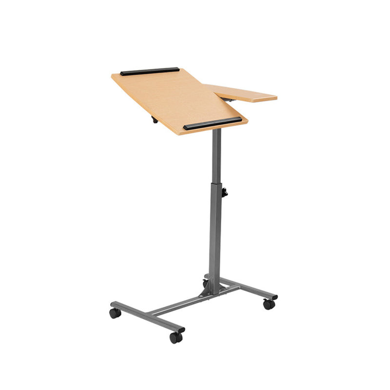 Adjustable Laptop Desk with Stand Holder and Wheels